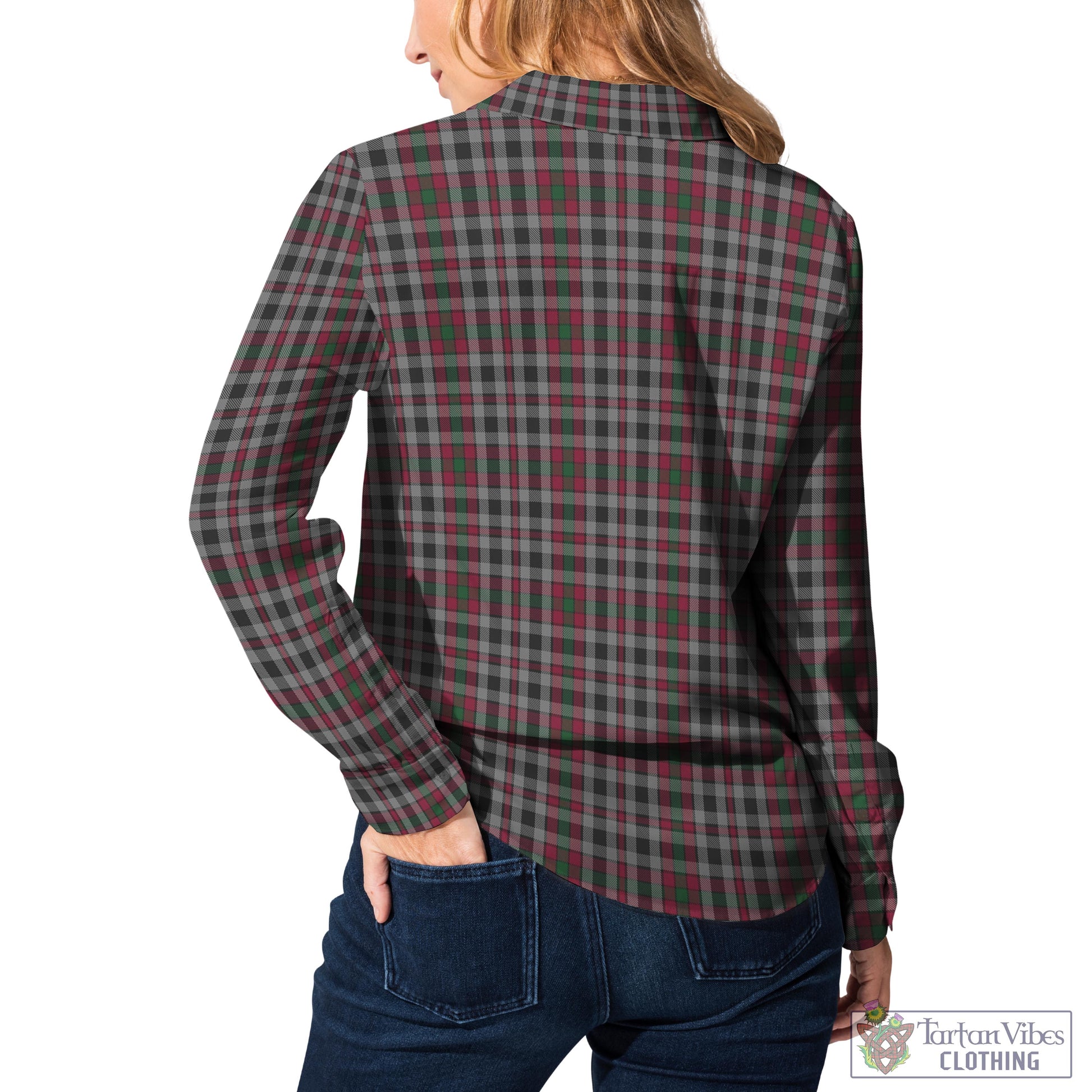 Borthwick Tartan Women's Casual Shirt Female - Tartan Vibes Clothing