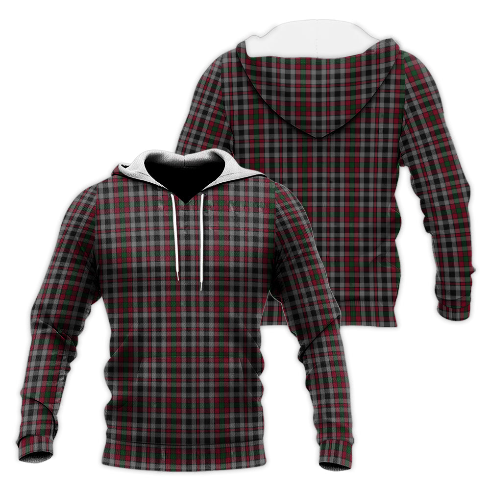 Borthwick Tartan Knitted Hoodie Unisex - Tartan Vibes Clothing
