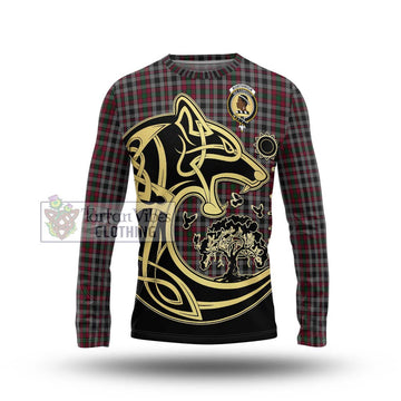 Borthwick Tartan Long Sleeve T-Shirt with Family Crest Celtic Wolf Style Unisex - Tartan Vibes Clothing