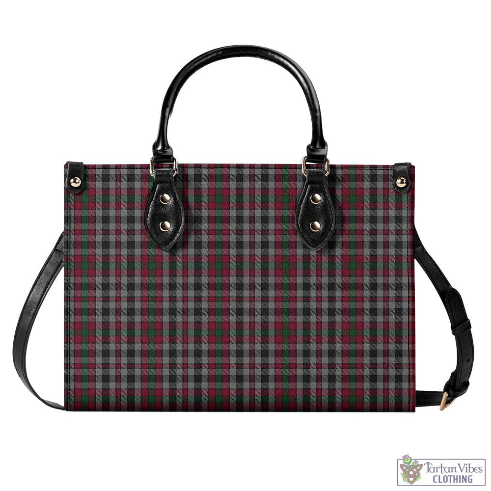 Borthwick Tartan Luxury Leather Handbags L - Tartan Vibes Clothing