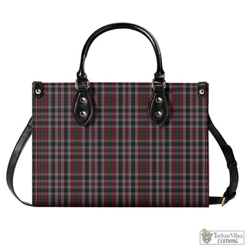 Borthwick Tartan Luxury Leather Handbags L - Tartan Vibes Clothing