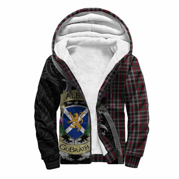 Borthwick Tartan Family Crest Sherpa Hoodie Lion Rampant Royal Thistle Shield Celtic Inspired Unisex S - Tartan Vibes Clothing