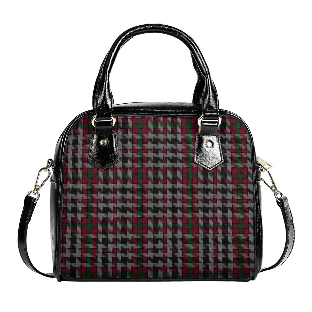 Borthwick Tartan Shoulder Handbags One Size 9*21*24 cm (3.54*8.27*9.45 inches) - Tartan Vibes Clothing