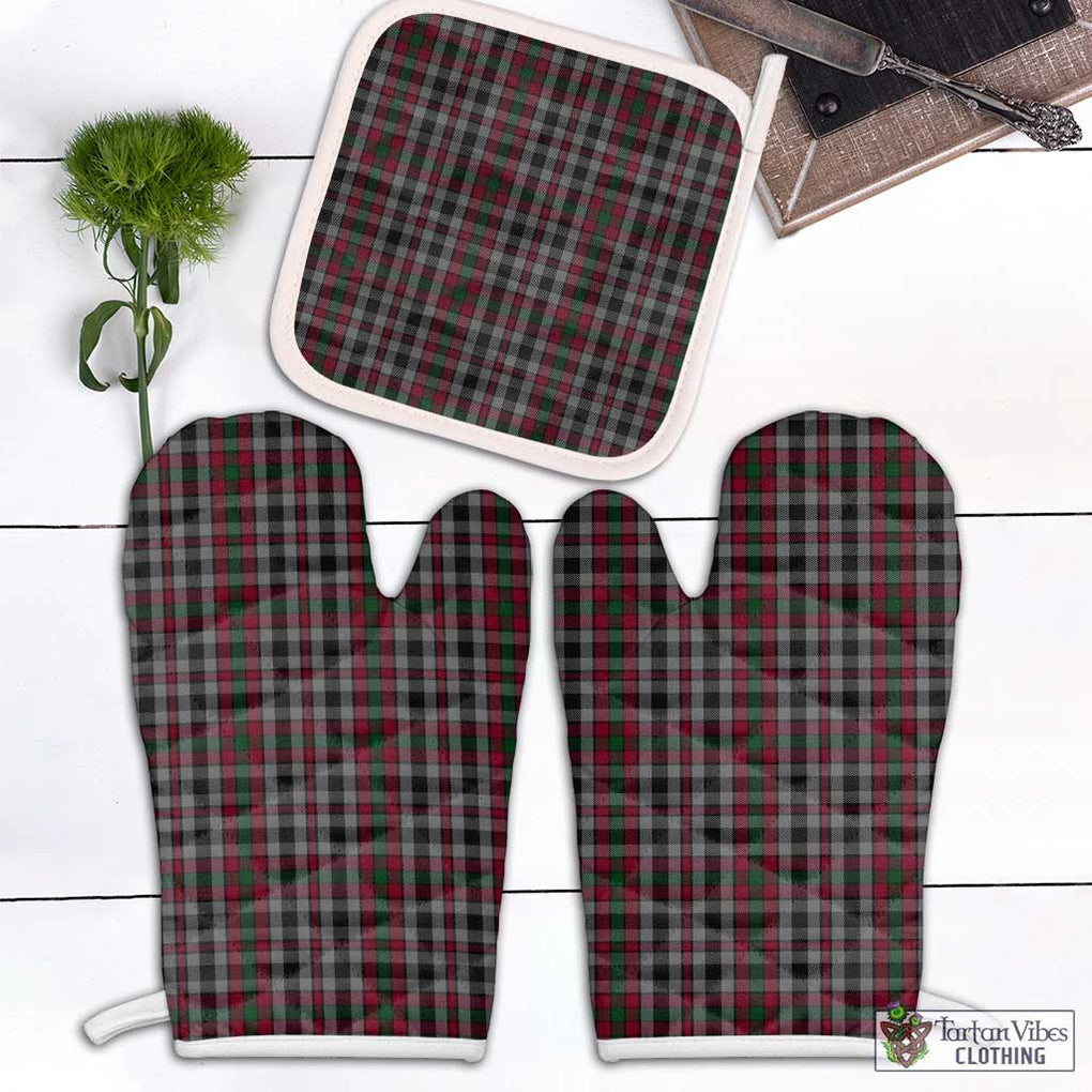 Borthwick Tartan Combo Oven Mitt & Pot-Holder Combo 1 Oven Mitt & 1 Pot-Holder White - Tartan Vibes Clothing
