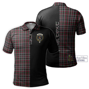 Borthwick Tartan Polo Shirt with Family Crest and Half Of Me Style Kid - Tartan Vibes Clothing