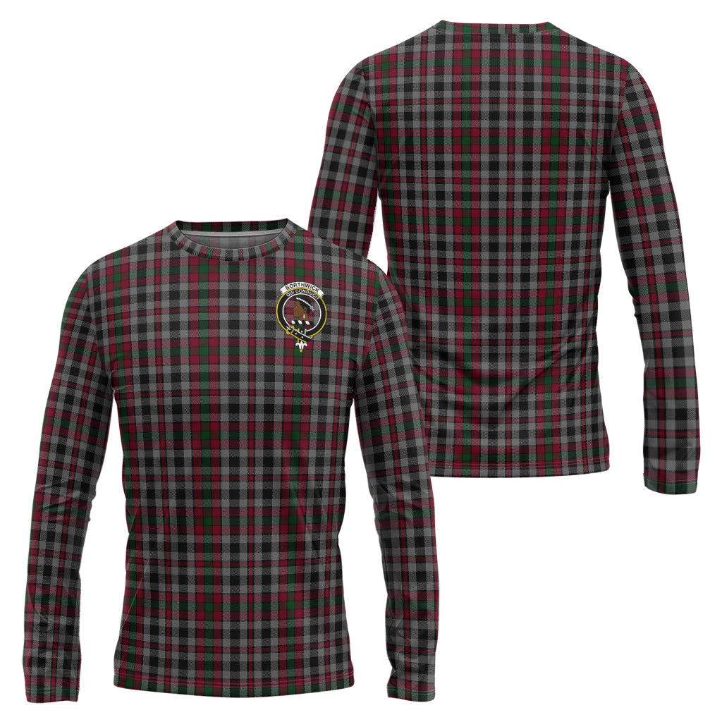 Borthwick Tartan Long Sleeve T-Shirt with Family Crest Unisex - Tartan Vibes Clothing
