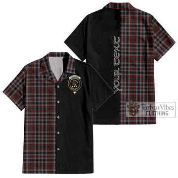 Borthwick Tartan Hawaiian Shirt with Family Crest and Half Of Me Style Kid - Tartan Vibes Clothing