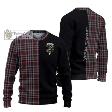 Borthwick Tartan Ugly Sweater with Family Crest and Half Of Me Style Unisex - Tartan Vibes Clothing