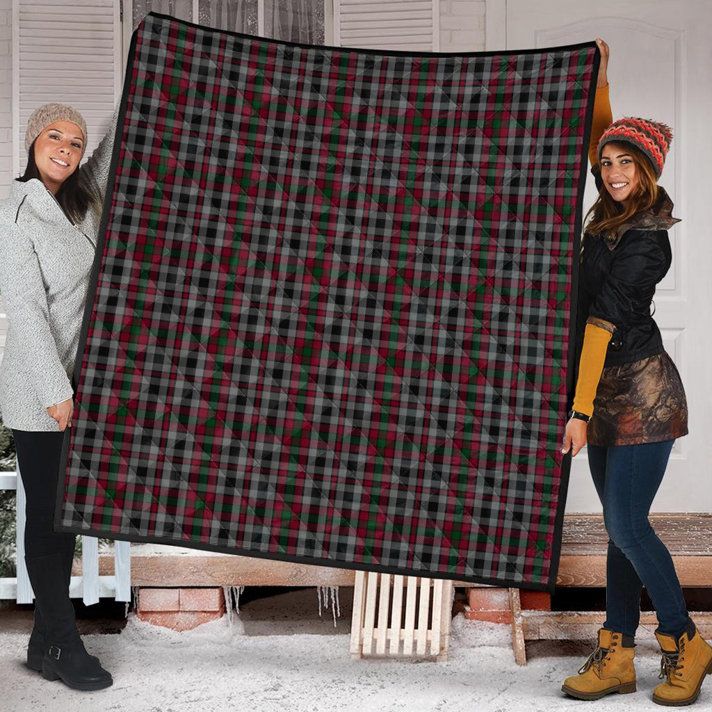 Borthwick Tartan Quilt Super King Quilt 91" x 110" - Tartan Vibes Clothing