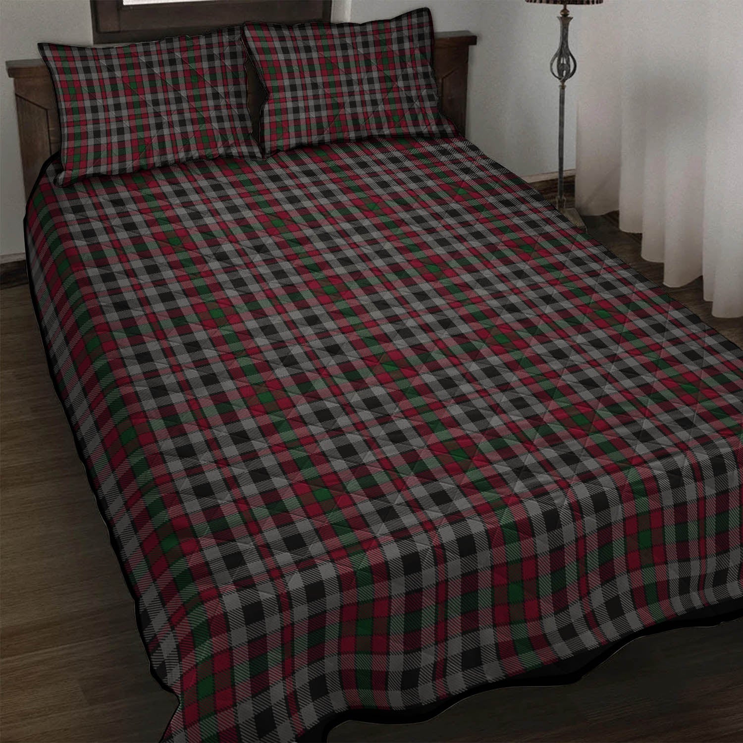 Borthwick Tartan Quilt Bed Set - Tartan Vibes Clothing