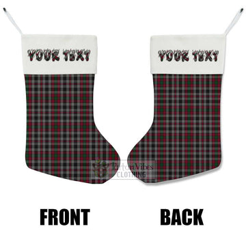 Tartan Vibes Clothing Borthwick Tartan Christmas Stocking with Personalized Text