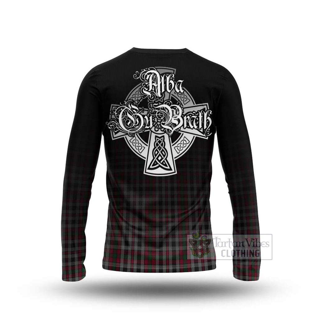 Borthwick Tartan Long Sleeve T-Shirt Featuring Alba Gu Brath Family Crest Celtic Inspired - Tartan Vibes Clothing