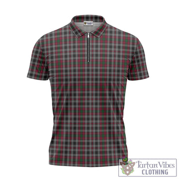 Borthwick Tartan Zipper Polo Shirt - Tartan Vibes Clothing