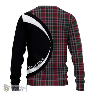 Borthwick Tartan Ugly Sweater with Family Crest Circle Style - Tartan Vibes Clothing