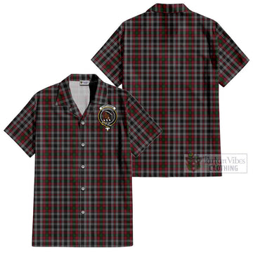 Borthwick Tartan Cotton Hawaiian Shirt with Family Crest - Tartan Vibes Clothing