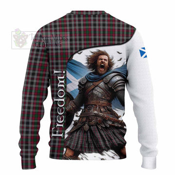 Borthwick Crest Tartan Knitted Sweater Inspired by the Freedom of Scottish Warrior - Tartan Vibes Clothing