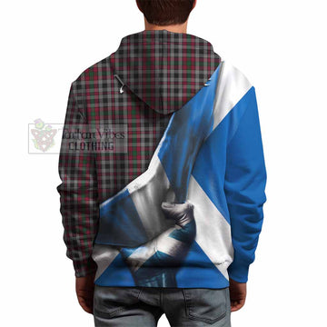 Borthwick Tartan Hoodie with Family Crest Scotland Patriotic Style - Tartan Vibes Clothing