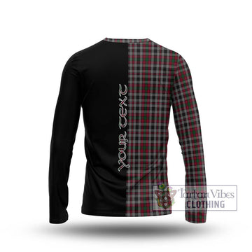 Borthwick Tartan Long Sleeve T-Shirt with Family Crest and Half Of Me Style - Tartan Vibes Clothing