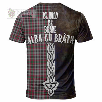 Borthwick Tartan Family Crest T-Shirt Alba Gu Brath Be Brave Lion Ancient Style - Tartan Vibes Clothing