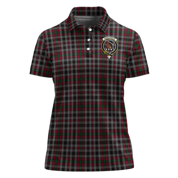 borthwick-tartan-polo-shirt-with-family-crest-for-women
