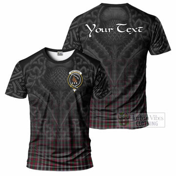 Borthwick Tartan T-Shirt with Family Crest Celtic Thistle Vibes - Tartan Vibes Clothing