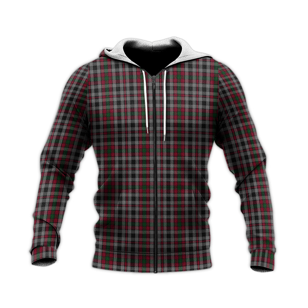 Borthwick Tartan Knitted Hoodie - Tartan Vibes Clothing