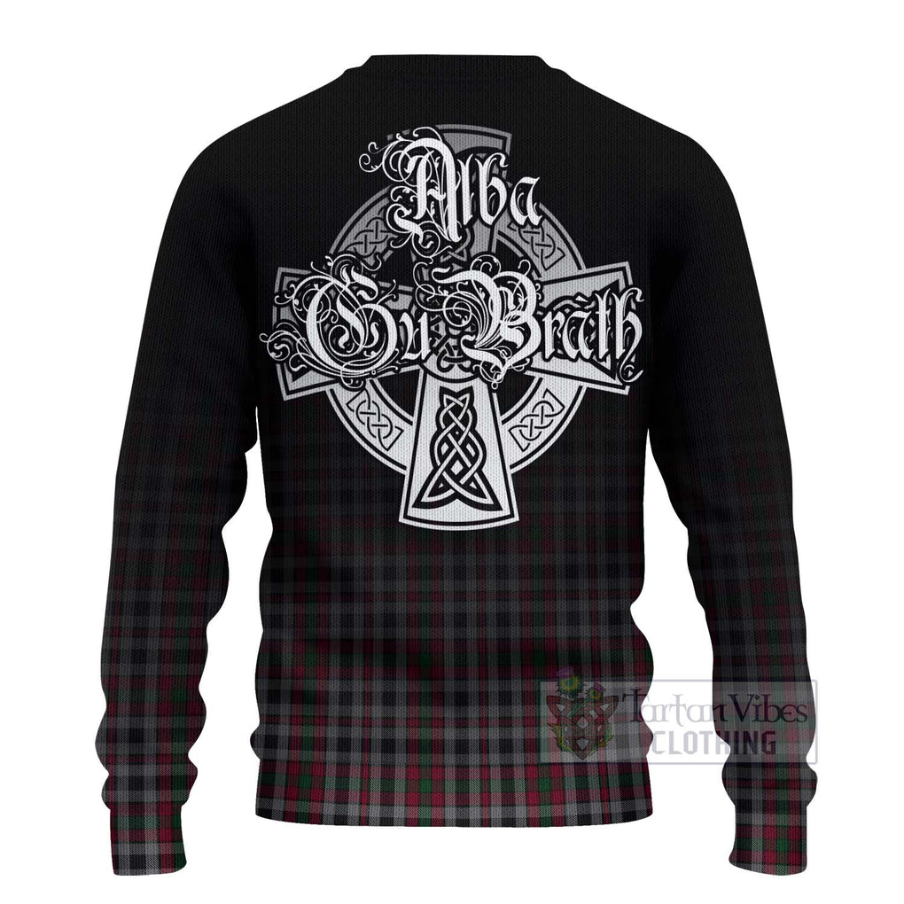 Borthwick Tartan Ugly Sweater Featuring Alba Gu Brath Family Crest Celtic Inspired - Tartan Vibes Clothing