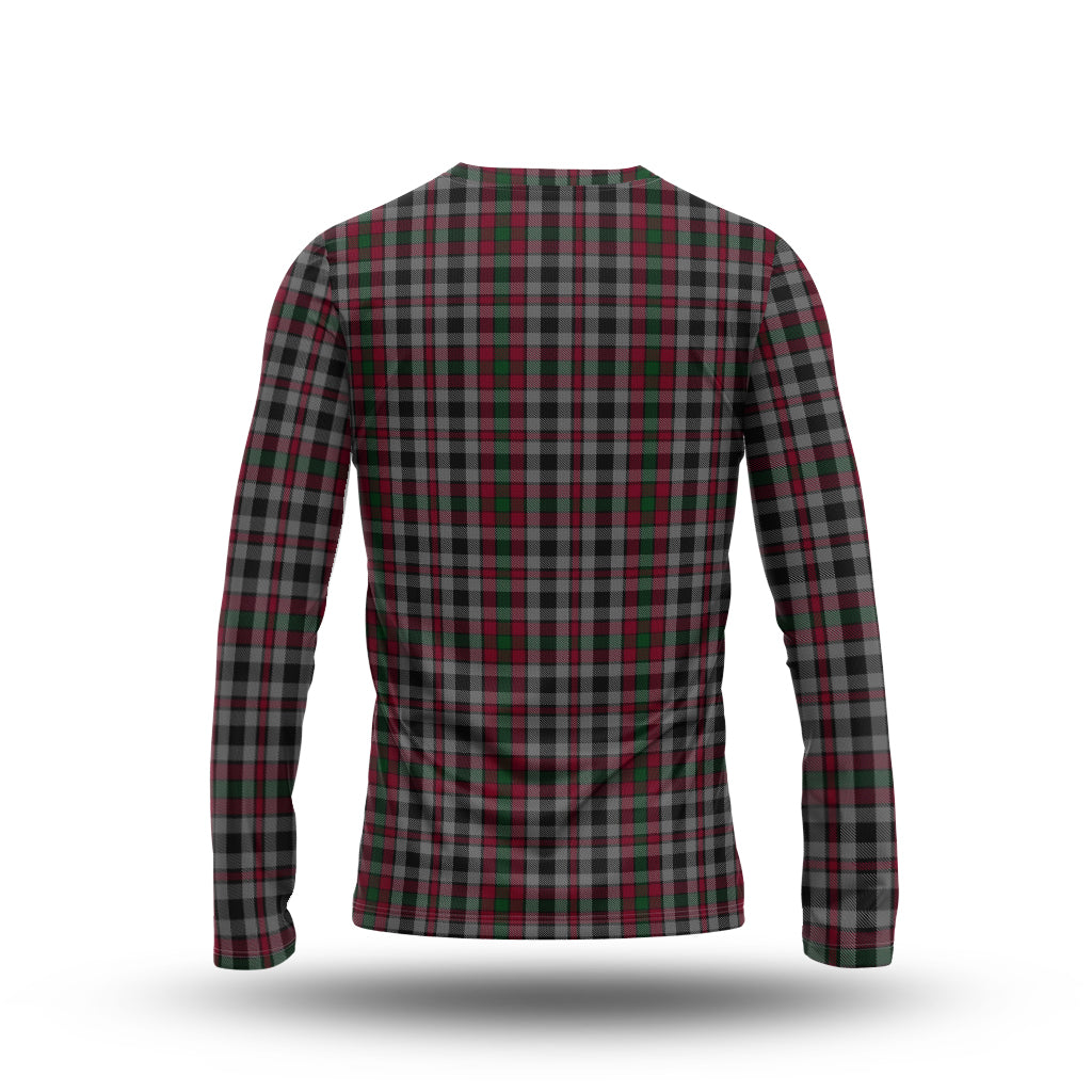 Borthwick Tartan Long Sleeve T-Shirt with Family Crest - Tartan Vibes Clothing