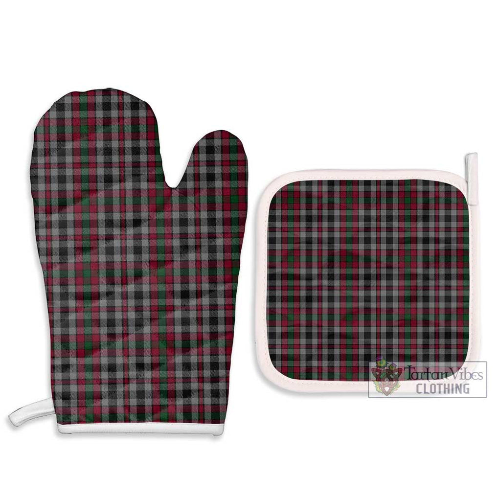 Borthwick Tartan Combo Oven Mitt & Pot-Holder Combo 1 Oven Mitt & 2 Pot-Holder White - Tartan Vibes Clothing