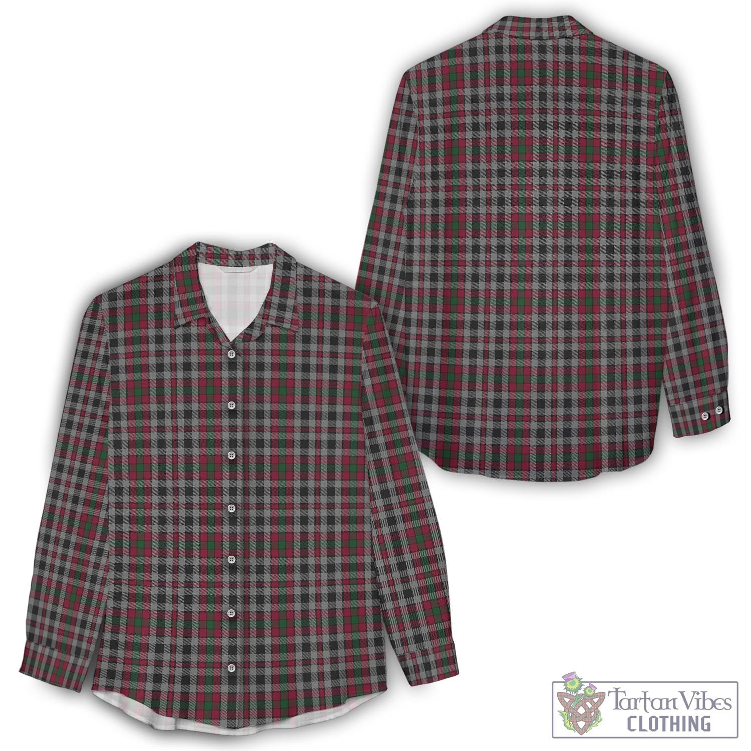 Borthwick Tartan Women's Casual Shirt - Tartan Vibes Clothing