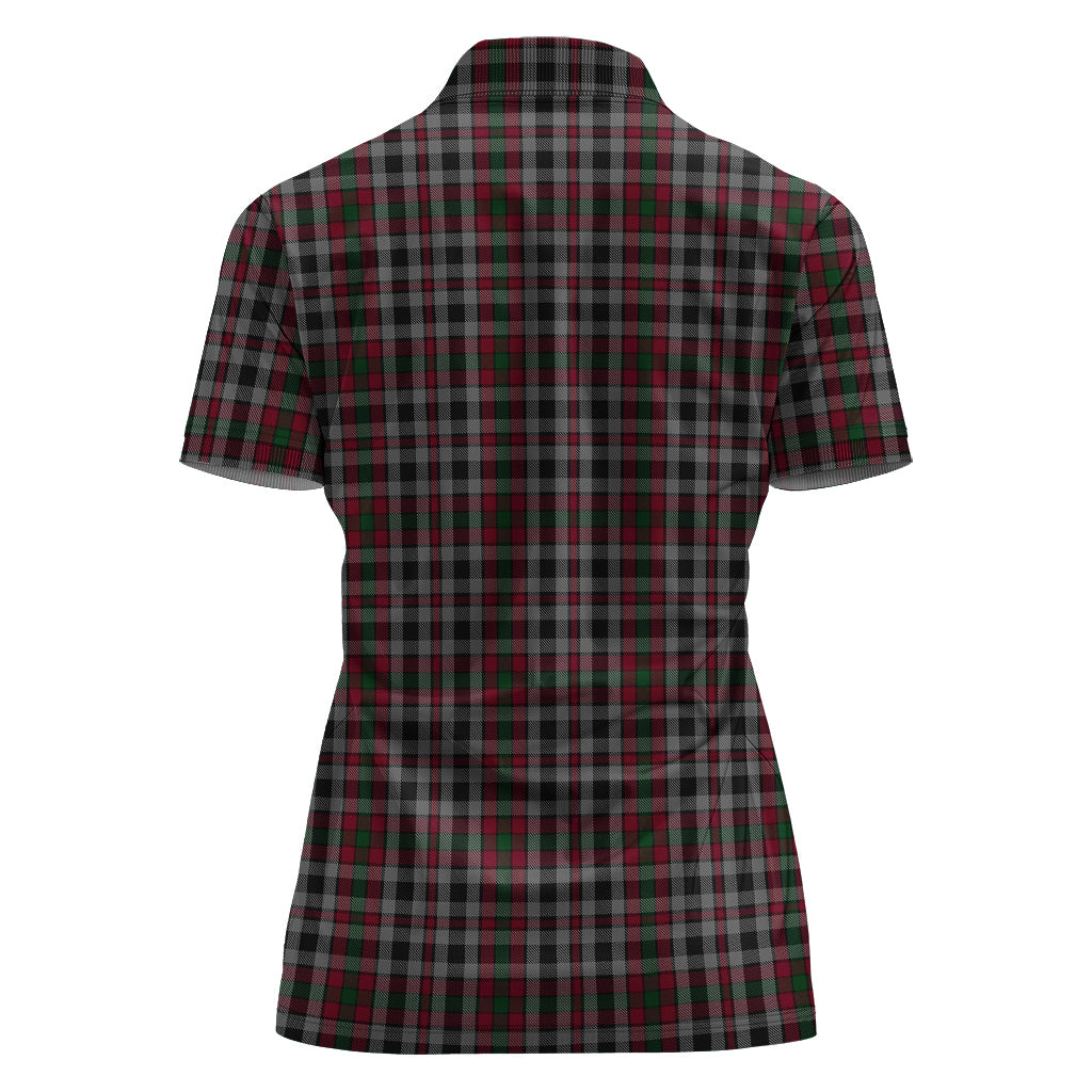 Borthwick Tartan Polo Shirt For Women - Tartanvibesclothing