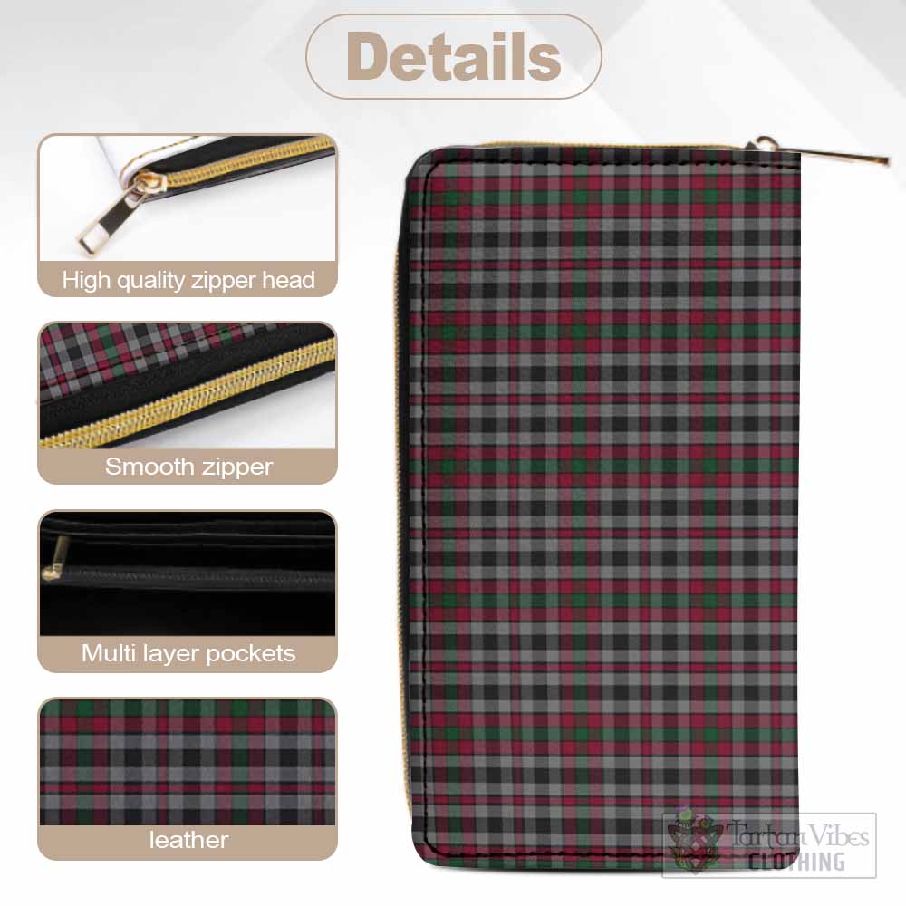 Borthwick Tartan Women's Leather Wallet - Tartan Vibes Clothing