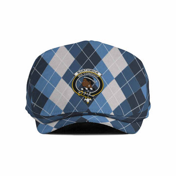 Borthwick Scottish Family Crest Flat Cap, Jeff Cap Scotland National Argyle Classic Style