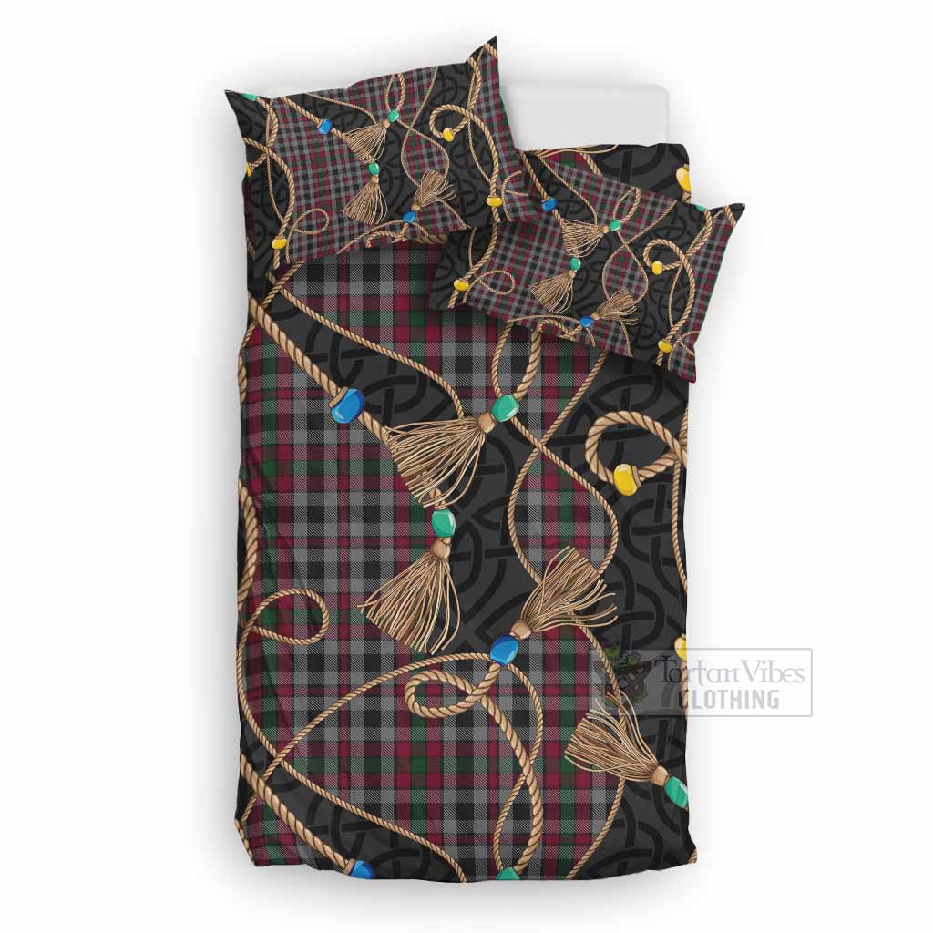 Borthwick Scottish Tartan Twisted Ropes Stylized Bedding Set UK Bedding Set UK Double 79*79 inch - Tartan Vibes Clothing