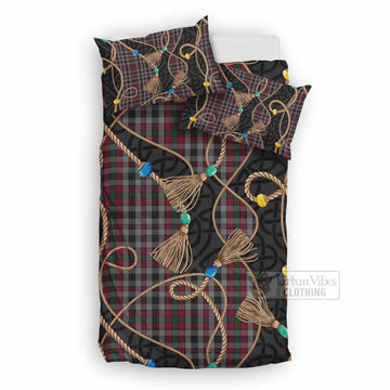 Borthwick Scottish Tartan Twisted Ropes Stylized Bedding Set UK Bedding Set UK Double 79*79 inch - Tartan Vibes Clothing