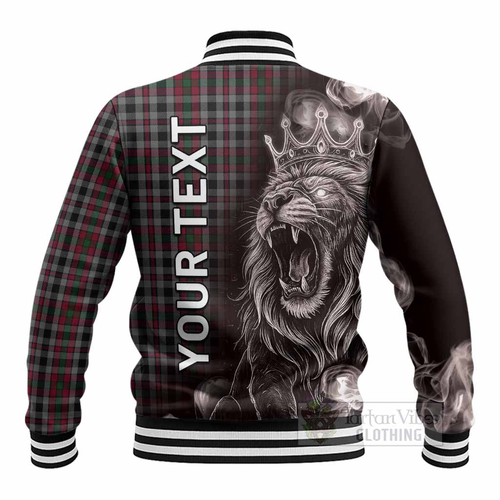 Borthwick Tartan Baseball Jacket Roaring Lion Heritage
