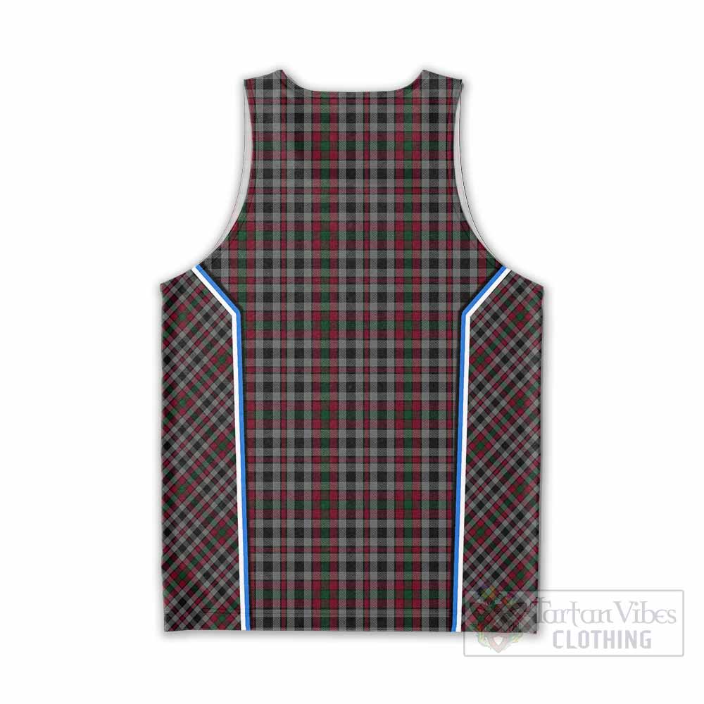 Borthwick Tartan Crest Men Tank Top Scotland Coat of Arm Flag Style - Tartan Vibes Clothing