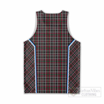 Borthwick Tartan Crest Men Tank Top Scotland Coat of Arm Flag Style - Tartan Vibes Clothing
