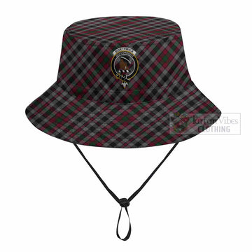 Borthwick Tartan Fishing Hat with Family Crest