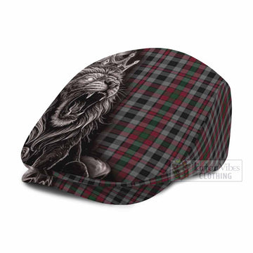 Borthwick Tartan Flat Cap, Jeff Cap Roaring Lion Heritage