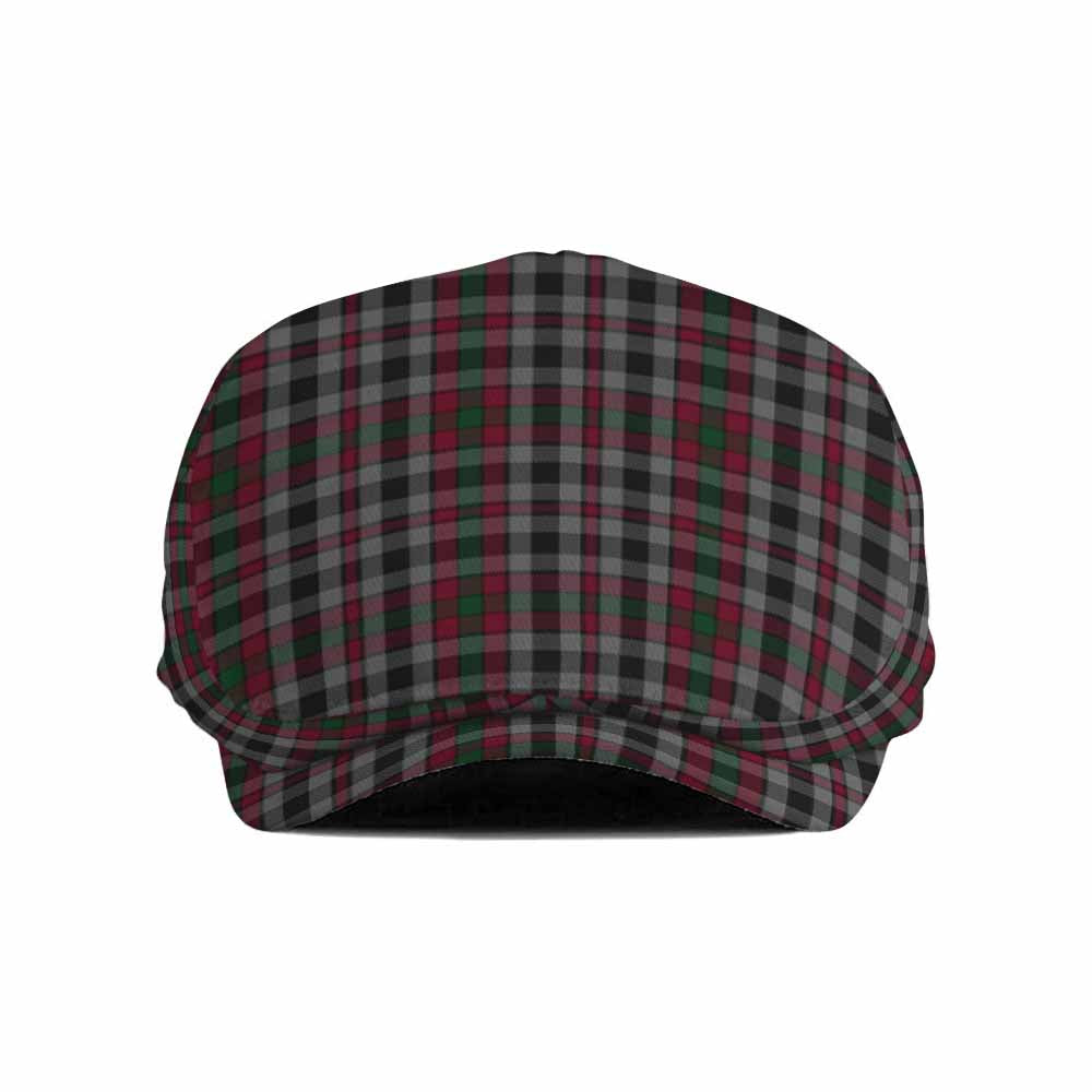 Borthwick Tartan Jeff Cap, Tartan Flat Cap