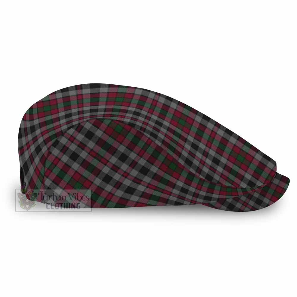 Borthwick Tartan Jeff Cap, Tartan Flat Cap