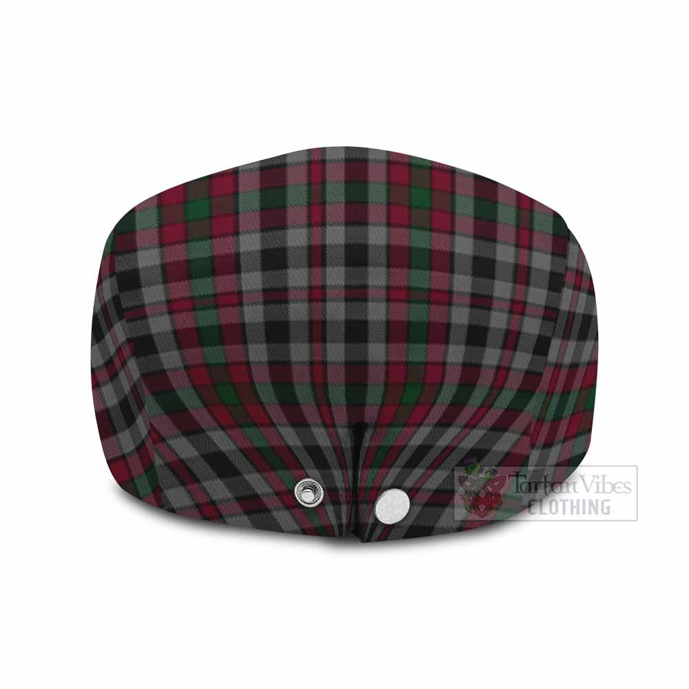Borthwick Tartan Jeff Cap, Tartan Flat Cap