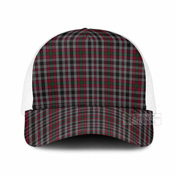 Borthwick Tartan Mesh Trucker Cap One Size (Adjustable) White - Tartan Vibes Clothing