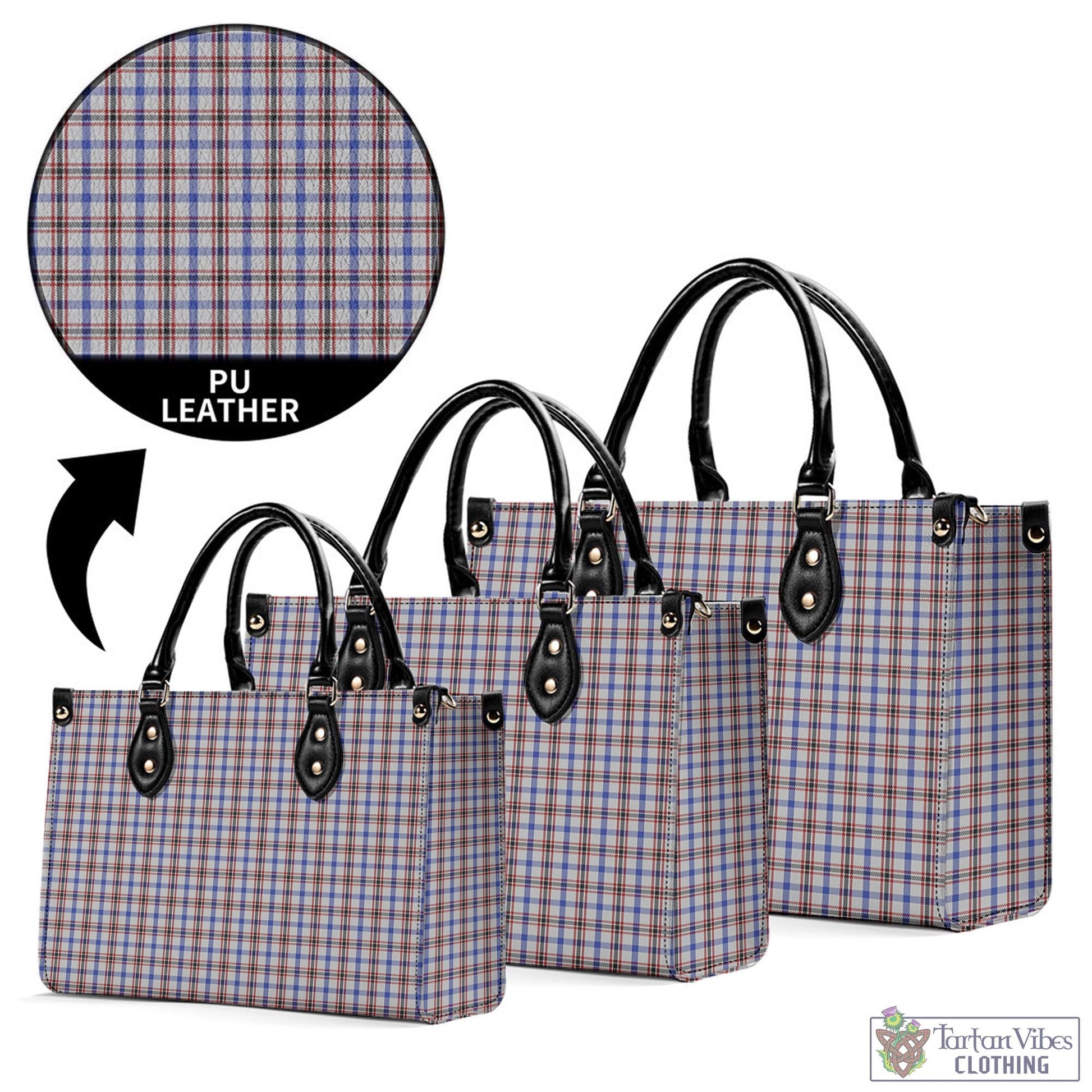 Boswell Tartan Luxury Leather Handbags - Tartan Vibes Clothing