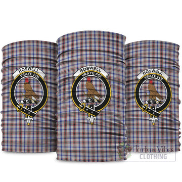 Boswell Tartan Neck Gaiters, Tartan Bandanas, Tartan Head Band with Family Crest package One Size - Tartan Vibes Clothing