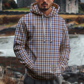 Boswell Tartan Cotton Hoodie Zip Hoodie - Tartan Vibes Clothing