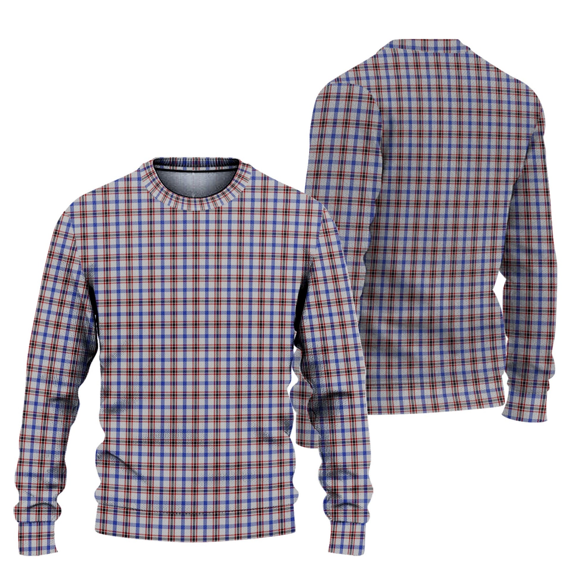 Boswell Tartan Ugly Sweater Unisex - Tartan Vibes Clothing