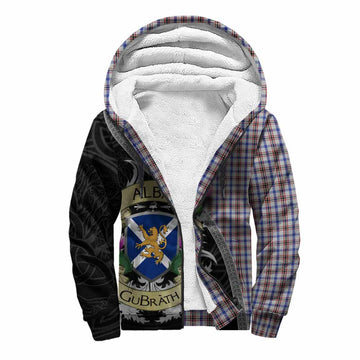 Boswell Tartan Family Crest Sherpa Hoodie Lion Rampant Royal Thistle Shield Celtic Inspired Unisex S - Tartan Vibes Clothing