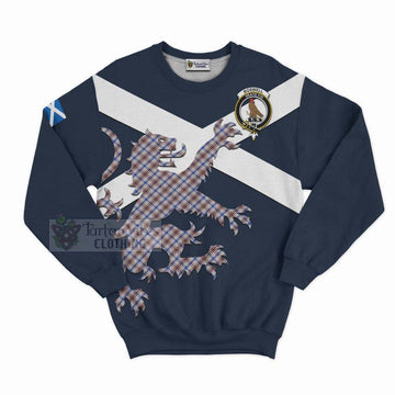 Boswell Tartan Lion Rampant Sweatshirt Proudly Display Your Heritage with Alba Gu Brath and Clan Name Unisex - Tartan Vibes Clothing